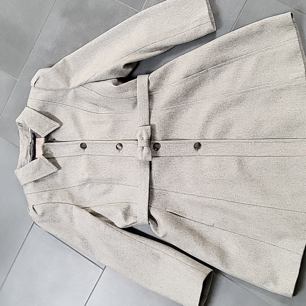 Banana Republic | Grey Wool Overcoat